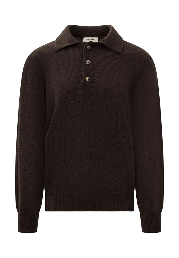 Polo in maglia uomo A Paper Kid in lana