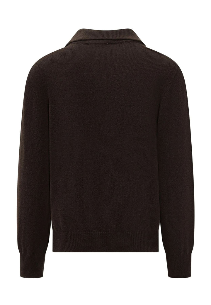 Polo in maglia uomo A Paper Kid in lana