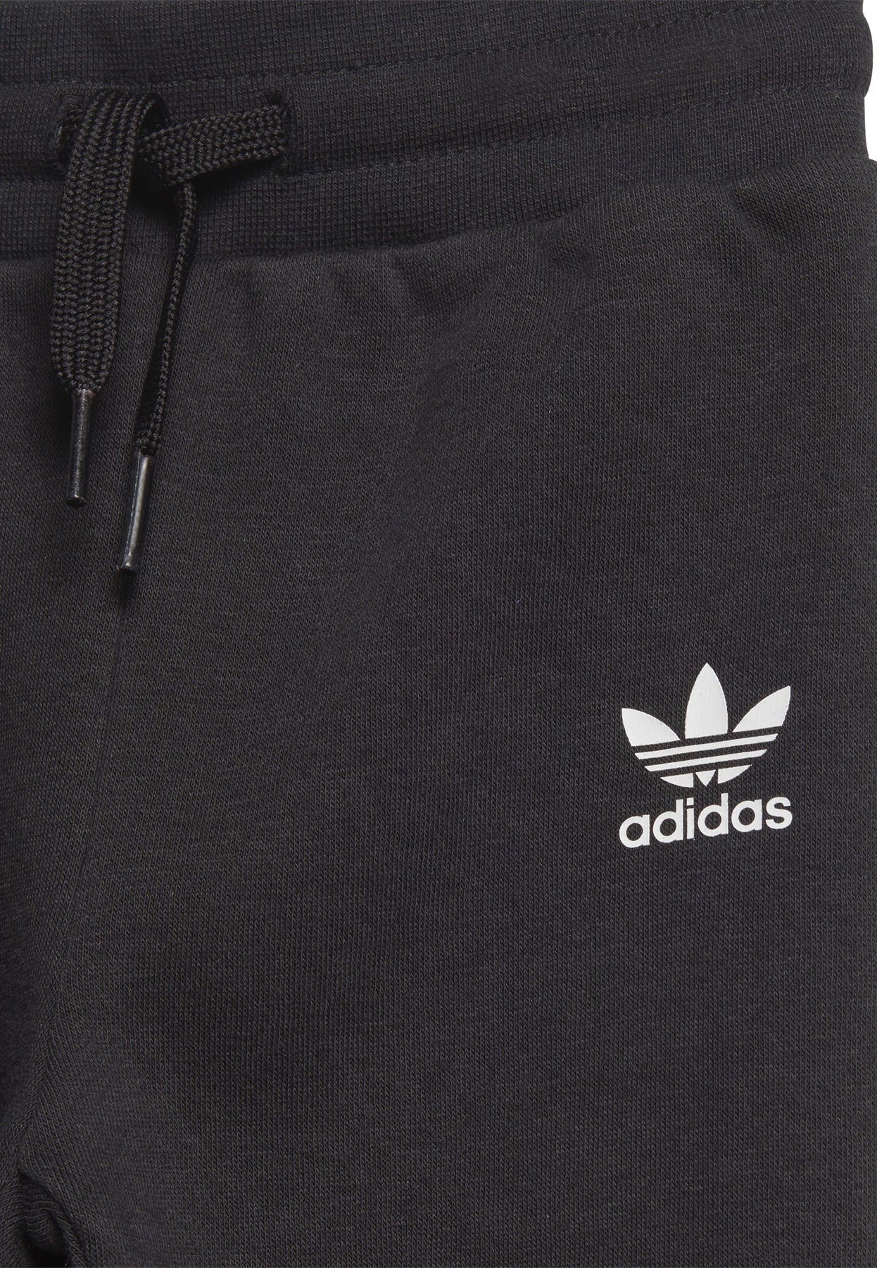 Tuta neonato Adidas nera in cotone