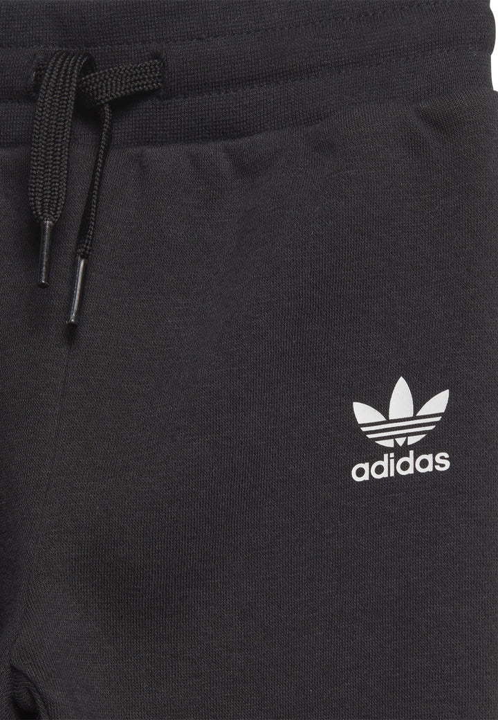 Tuta neonato Adidas nera in cotone