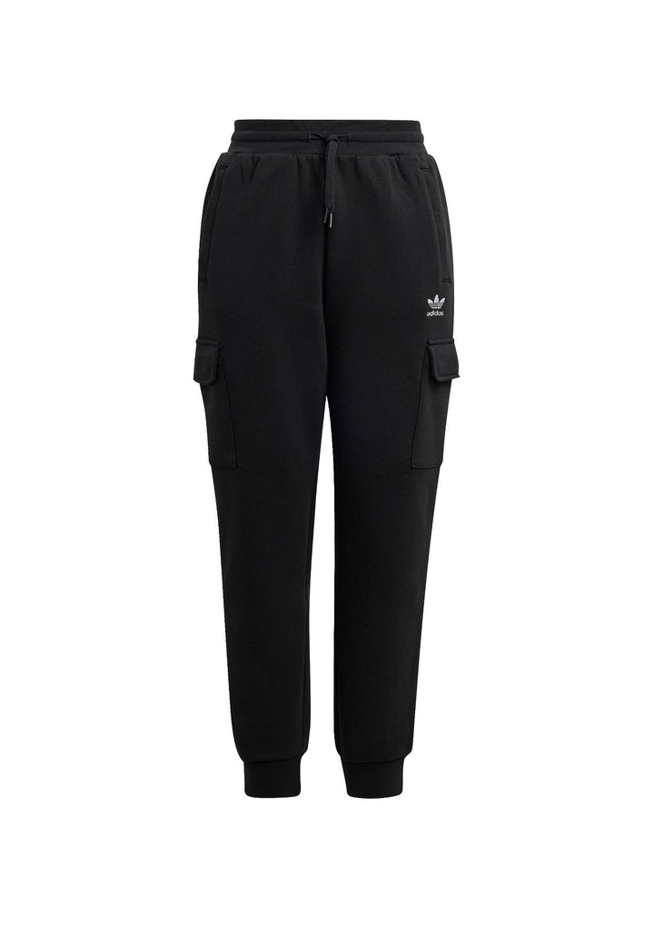 Pantalone sportivo bambino Adidas nero in cotone