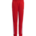Pantalone sportivo unisex Adidas rosso in acetato