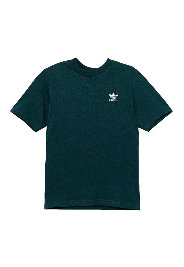 T-shirt bambino Adidas verde in cotone