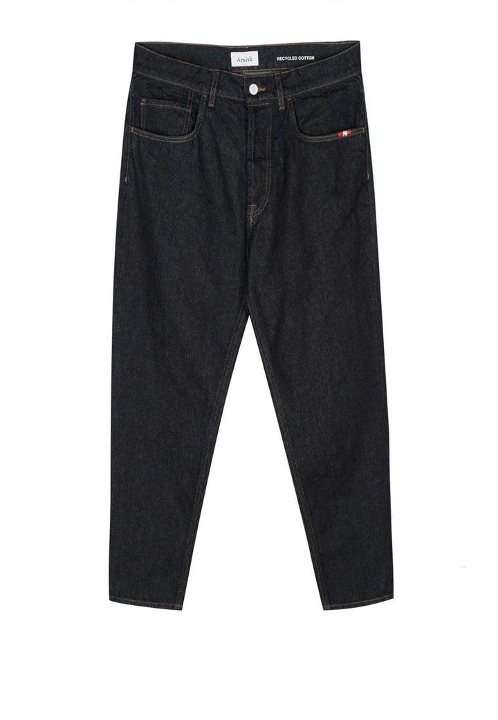 Jeans blu notte unisex Amish in denim