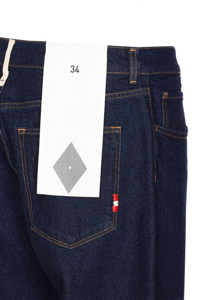 Jeans blu notte unisex Amish in denim