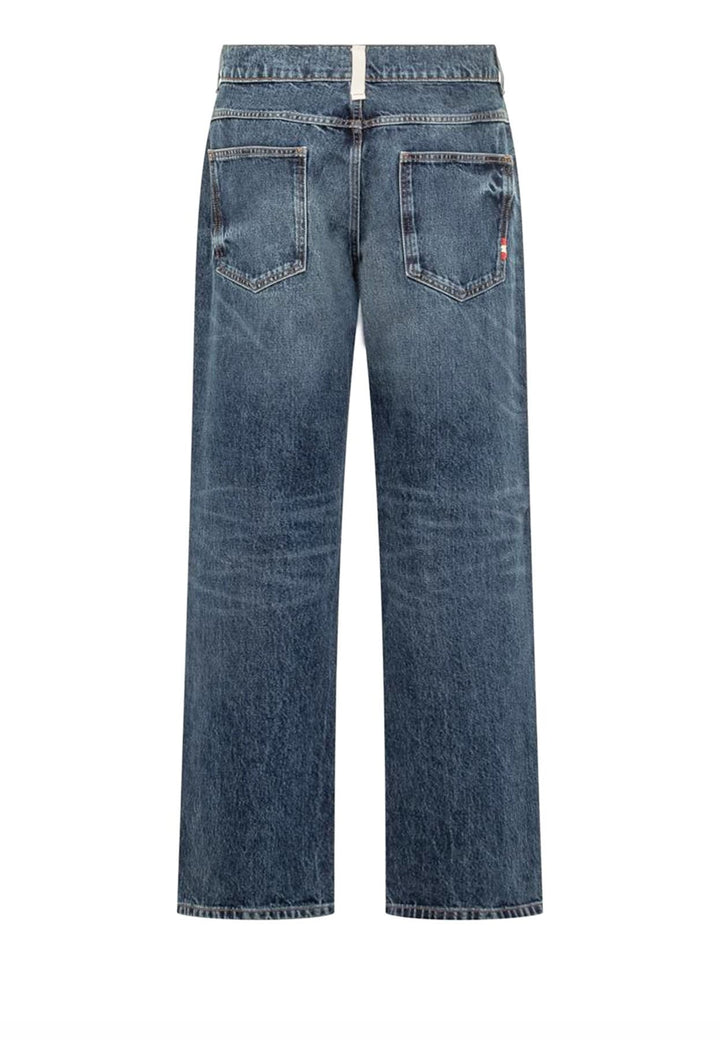 Jeans blu unisex Amish in denim