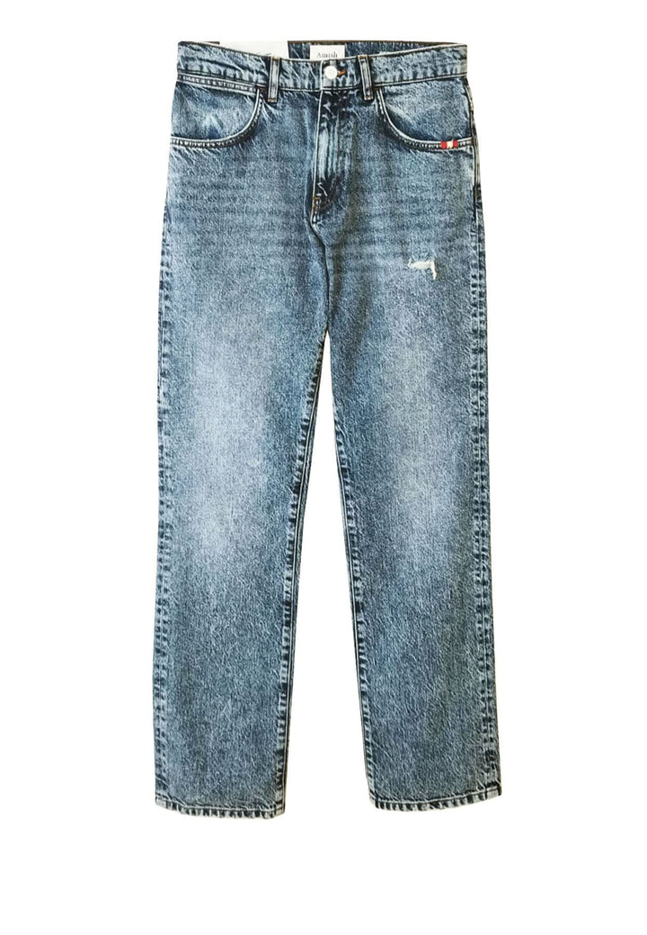 Jeans blu unisex Amish in denim
