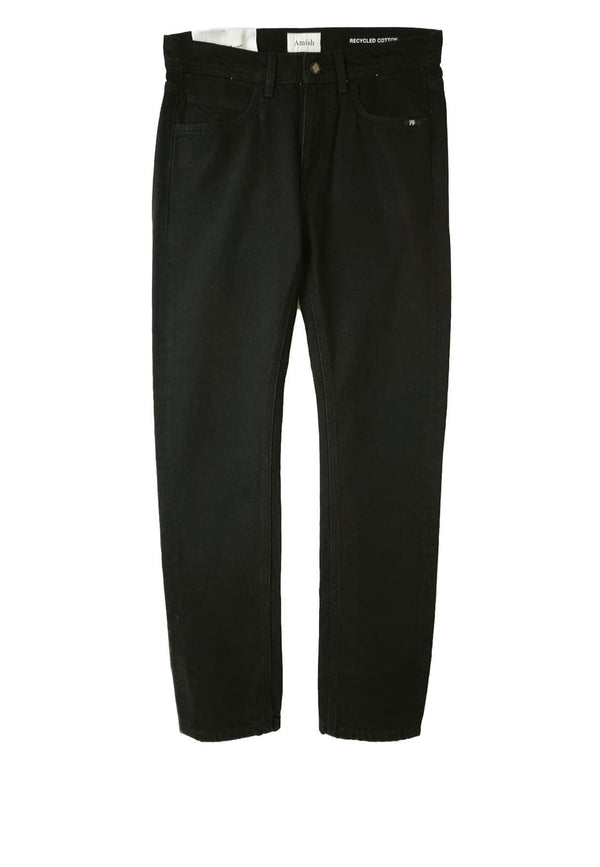 Jeans nero unisex Amish in denim