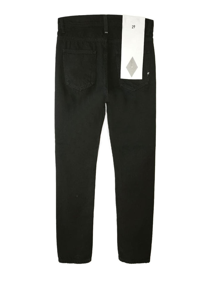 Jeans nero unisex Amish in denim