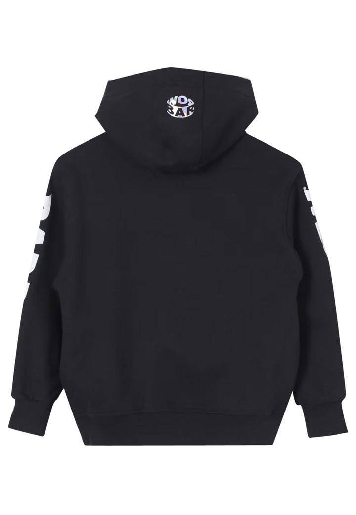 Barrow felpa nera bambino in cotone