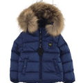 Giubbino Eagle neonato Blauer blu in nylon