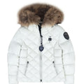 Giubbino Lotus bambina Blauer bianco in nylon