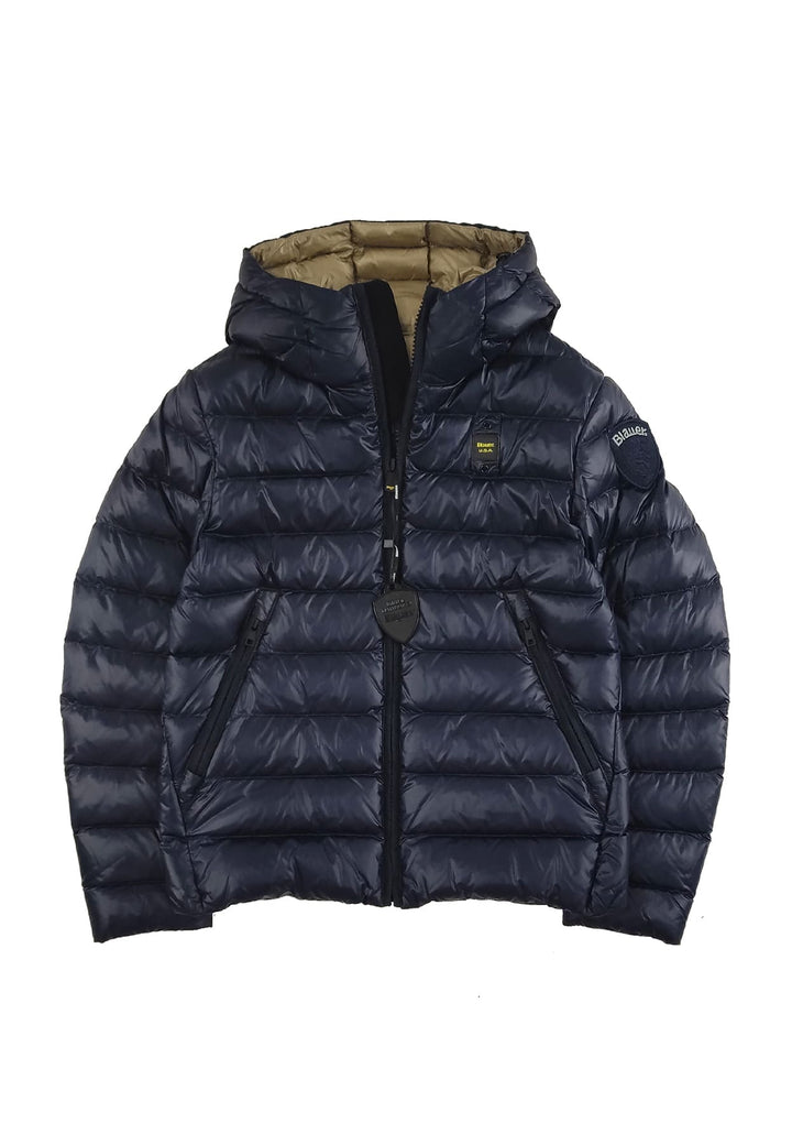 Giubbino Acton bambino Blauer blu in nylon