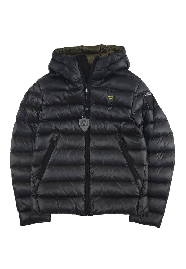 Giubbino Acton bambino Blauer nero in nylon