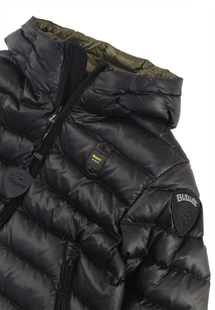 Giubbino Acton bambino Blauer nero in nylon