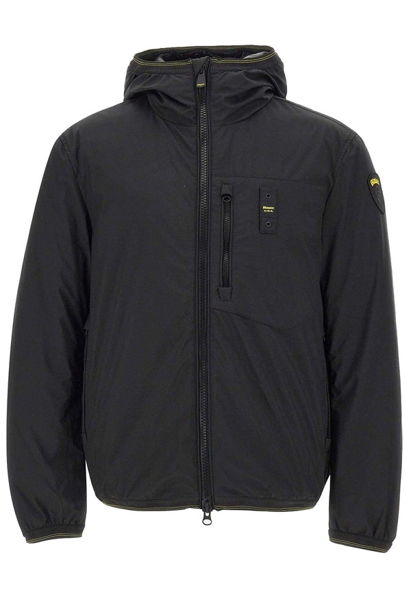 Giubbino nero unisex Blauer in piuma