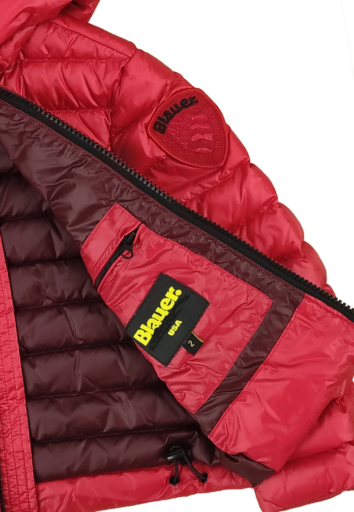 Giubbino bambino Blauer rosso in nylon