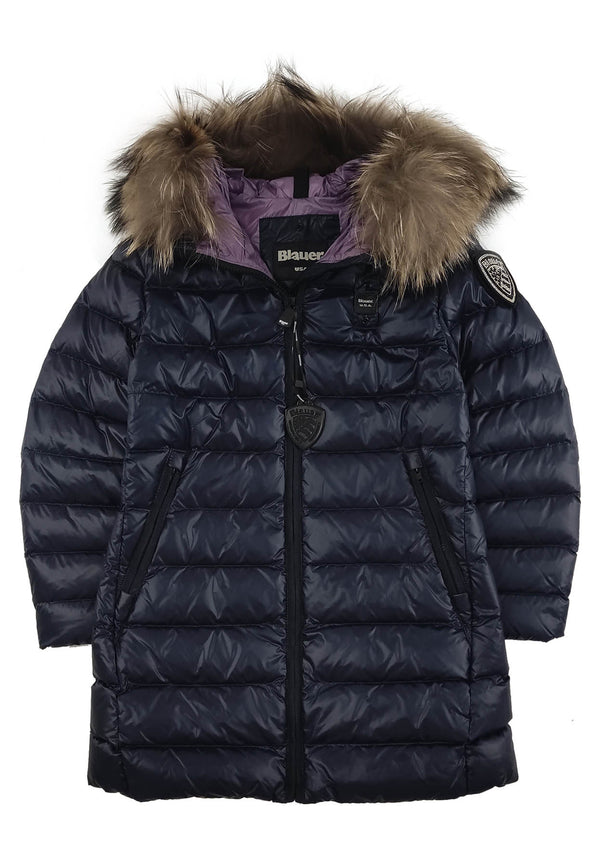 Giubbino bambina Blauer blu in nylon