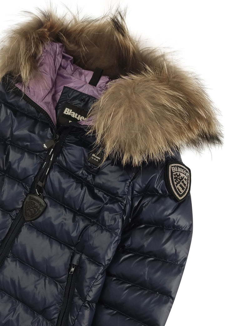 Giubbino bambina Blauer blu in nylon