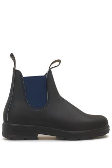 Tronchetto bambino Blundstone black leather in pelle