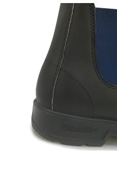 Tronchetto bambino Blundstone black leather in pelle
