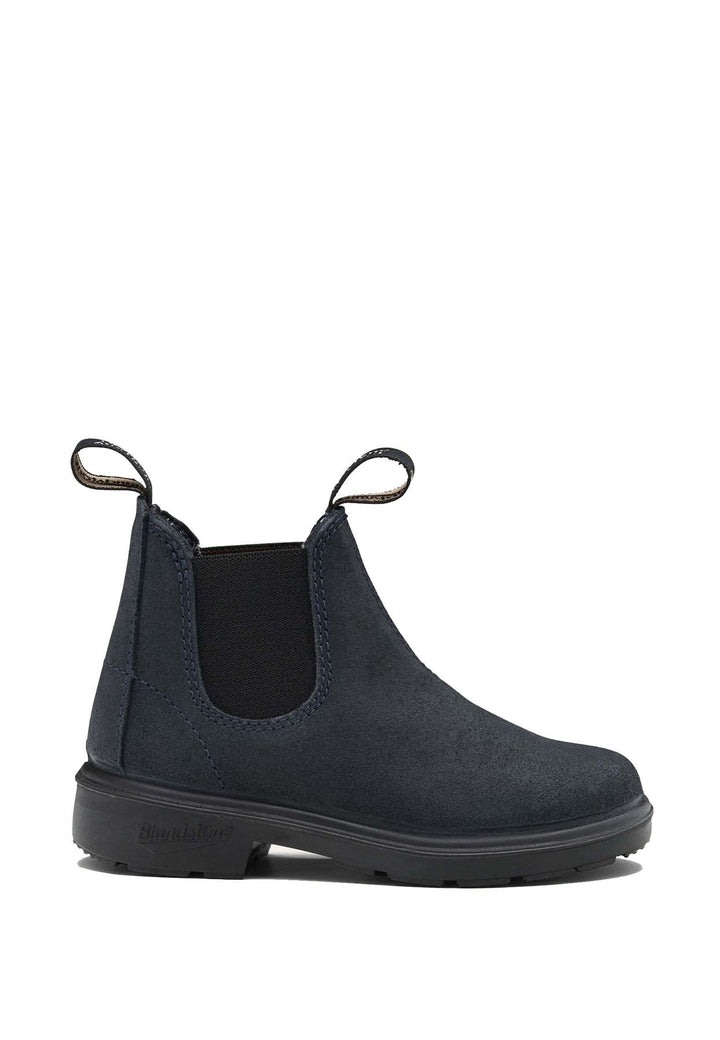 Tronchetto bambino Blundstone navy in pelle