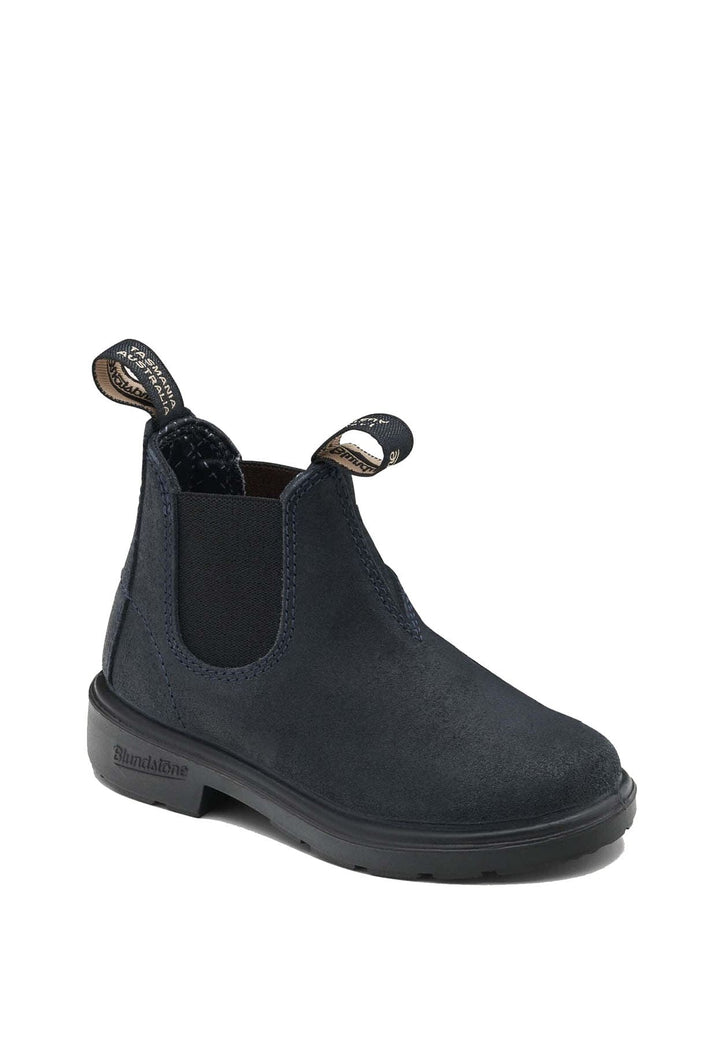 Tronchetto bambino Blundstone navy in pelle