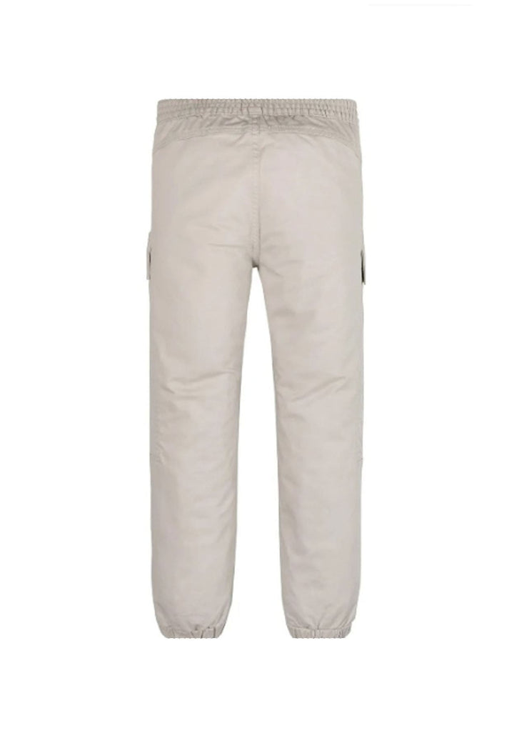 Calvin Klein Jeans pantalone beige bambino in cotone