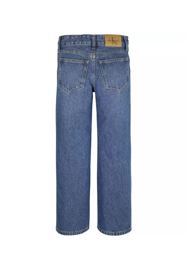 Jeans bambino Calvin Klein jeans blu in denim
