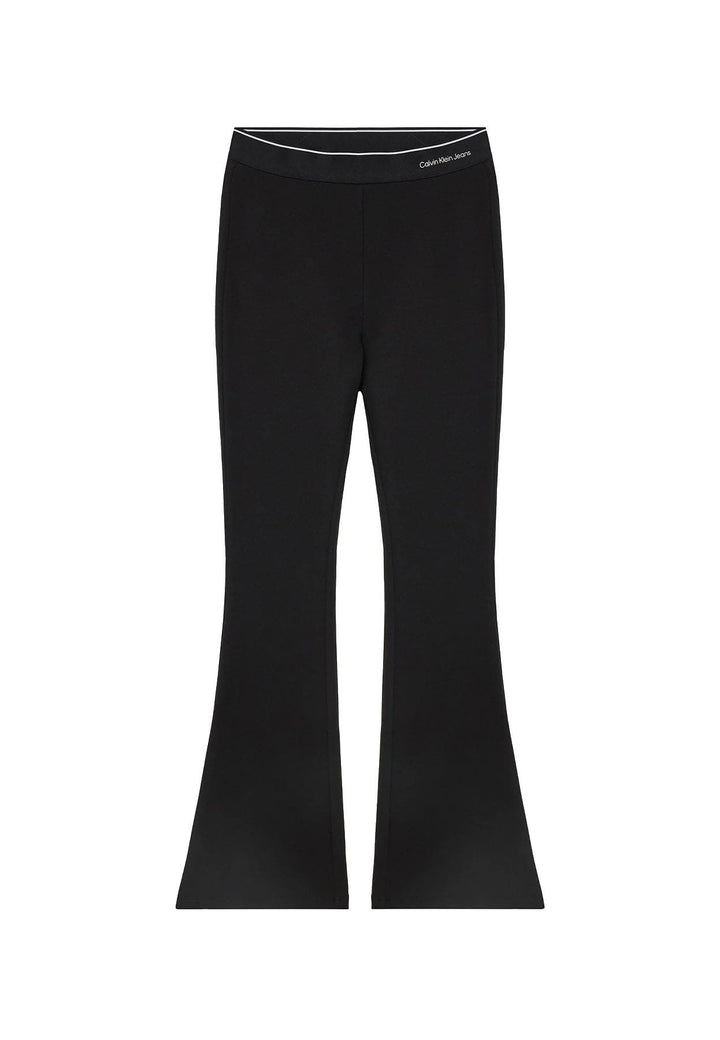 Pantalone bambina Calvin Klein Jeans nero in punto Milano