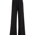 Pantalone bambina Calvin Klein Jeans nero in viscosa