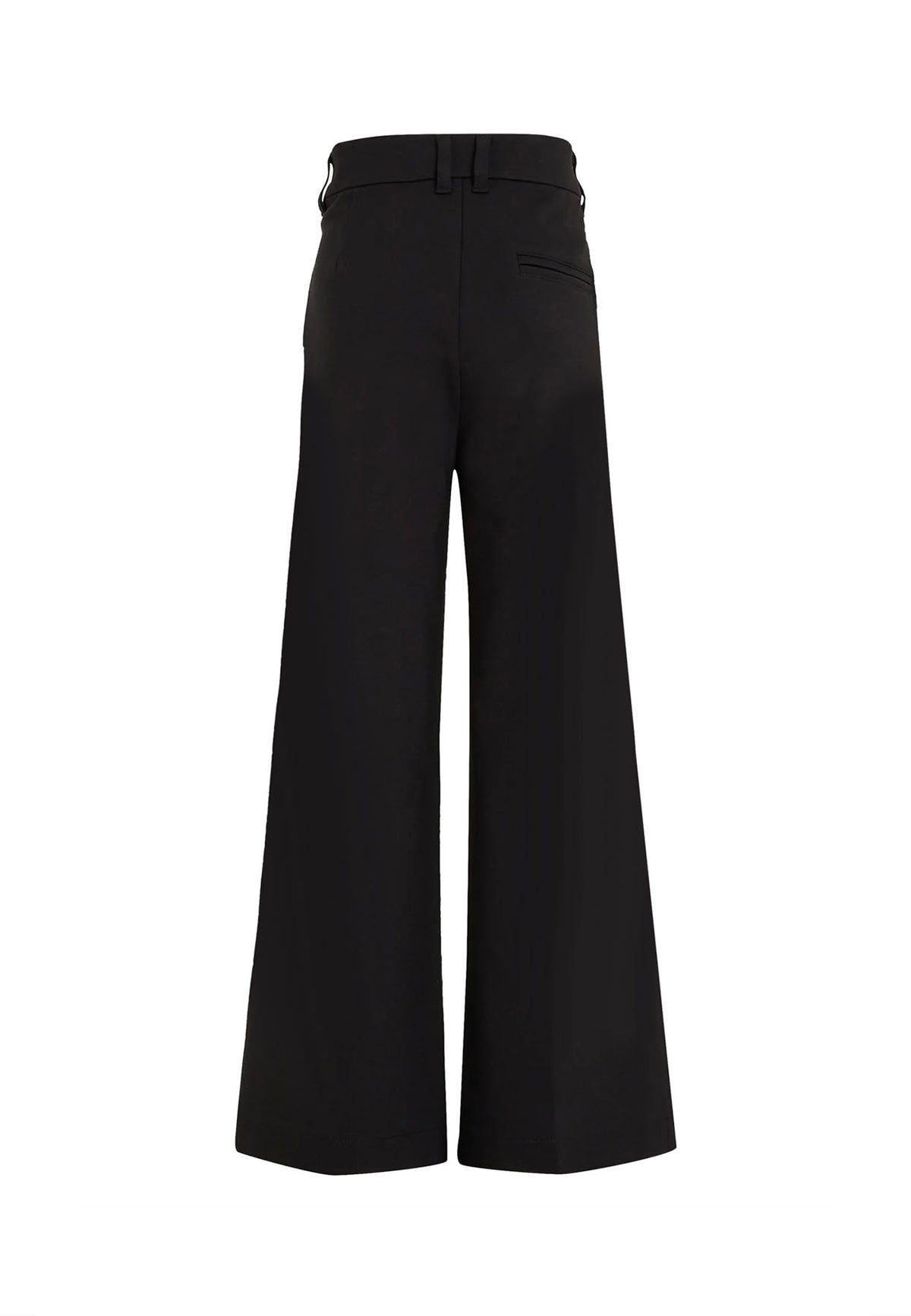 Pantalone bambina Calvin Klein Jeans nero in viscosa