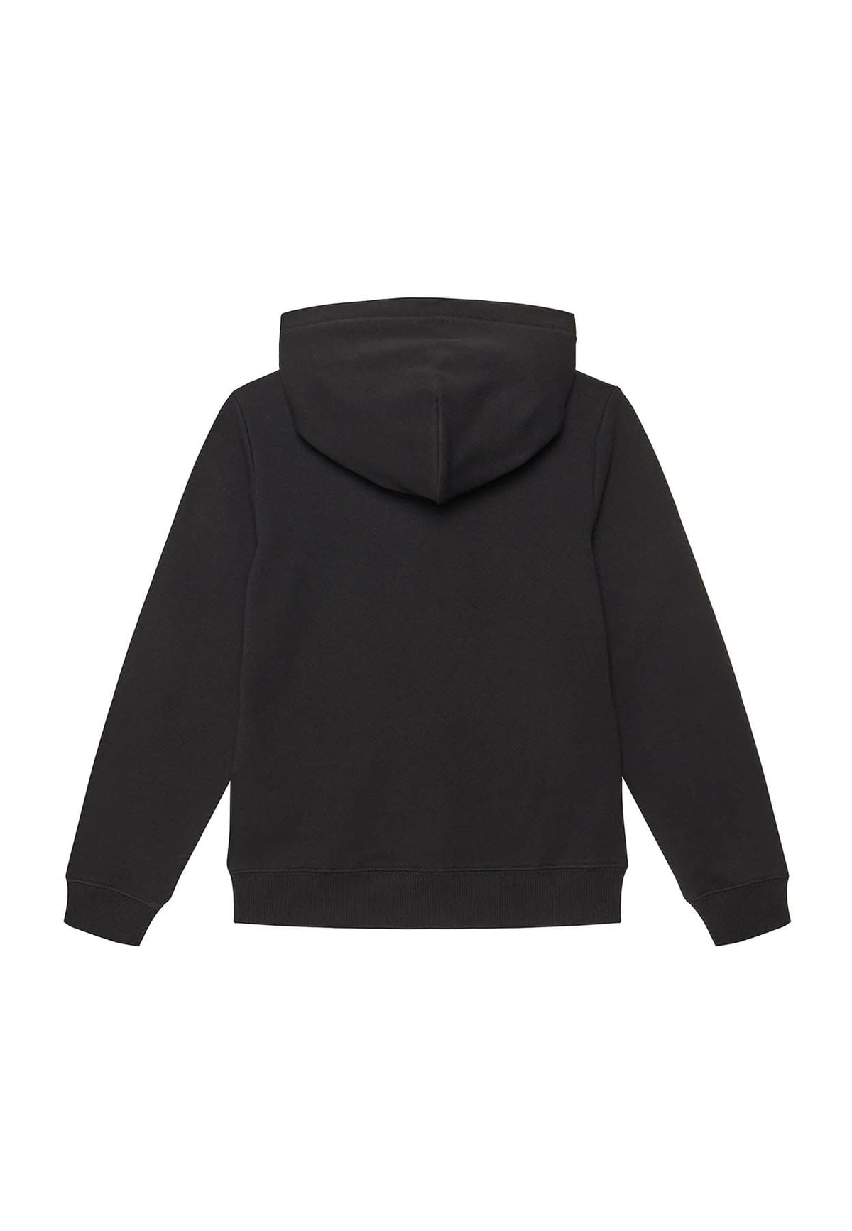 Felpa unisex Calvin Klein Jeans kids nera in cotone | ViaMonte Shop