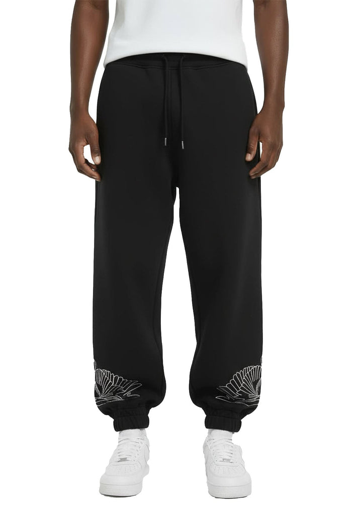 Pantalone unisex nero County of Milan in cotone