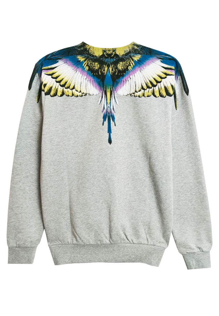 Felpa unisex grigia Marcelo Bourlon County of Milan in cotone