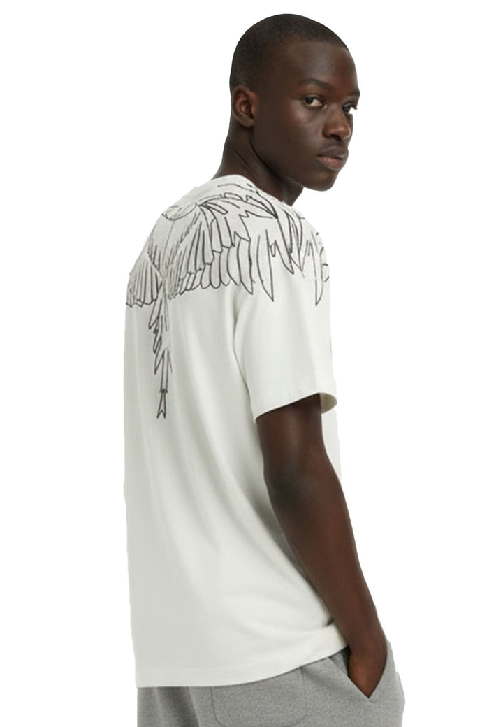 T-shirt unisex bianca Marcelo Burlon County of Milan in cotone
