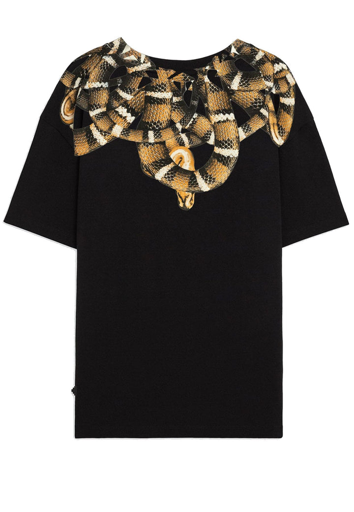 T-shirt unisex nera Marcelo Burlon County of Milan in cotone