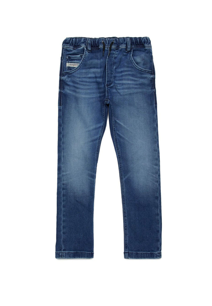 Jeans bambino Diesel blu in denim