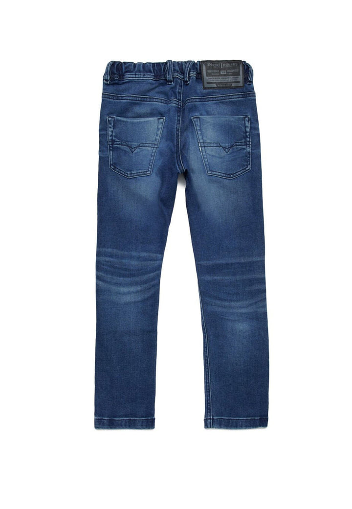 Jeans bambino Diesel blu in denim