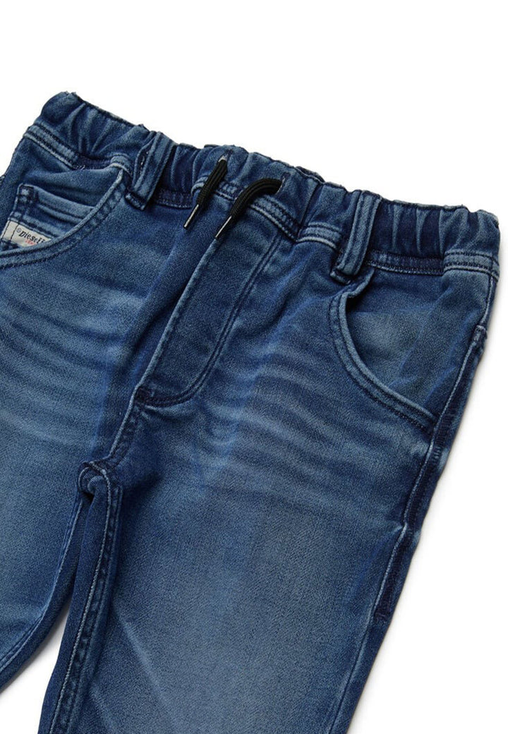 Jeans bambino Diesel blu in denim