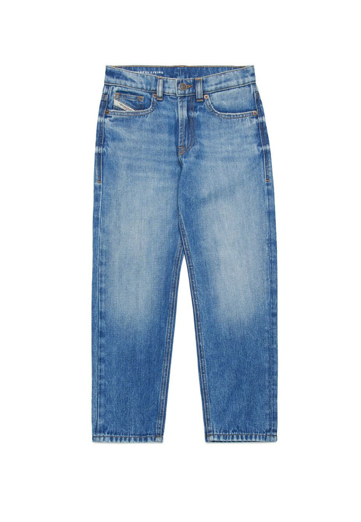 Jeans bambino Diesel blu in denim