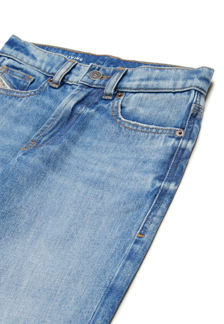 Jeans bambino Diesel blu in denim