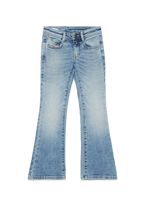 Jeans bambina Diesel blu in denim