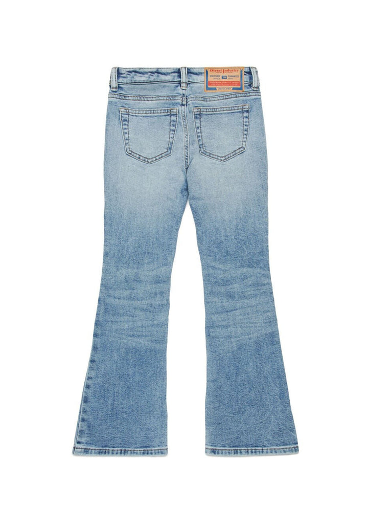 Jeans bambina Diesel blu in denim