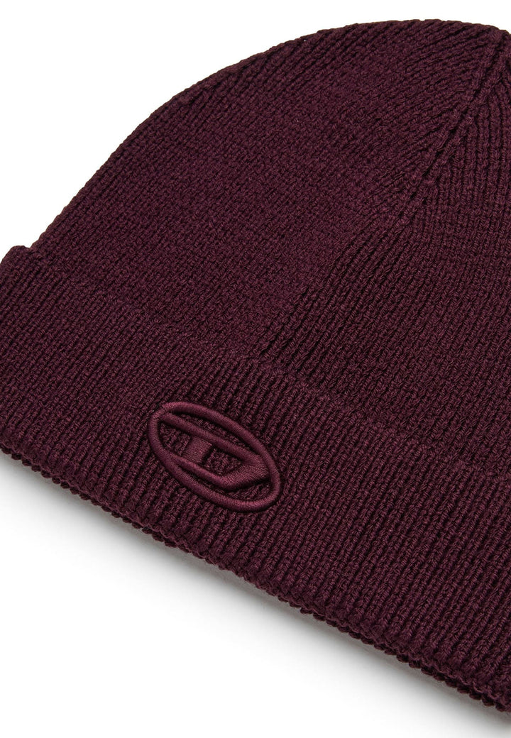 Cappello bambino Diesel kid bordeaux in misto lana