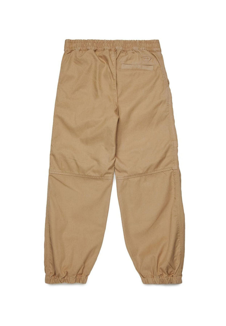 Pantalone bambino Diesel kid beige in cotone