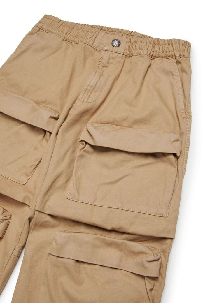 Pantalone bambino Diesel kid beige in cotone