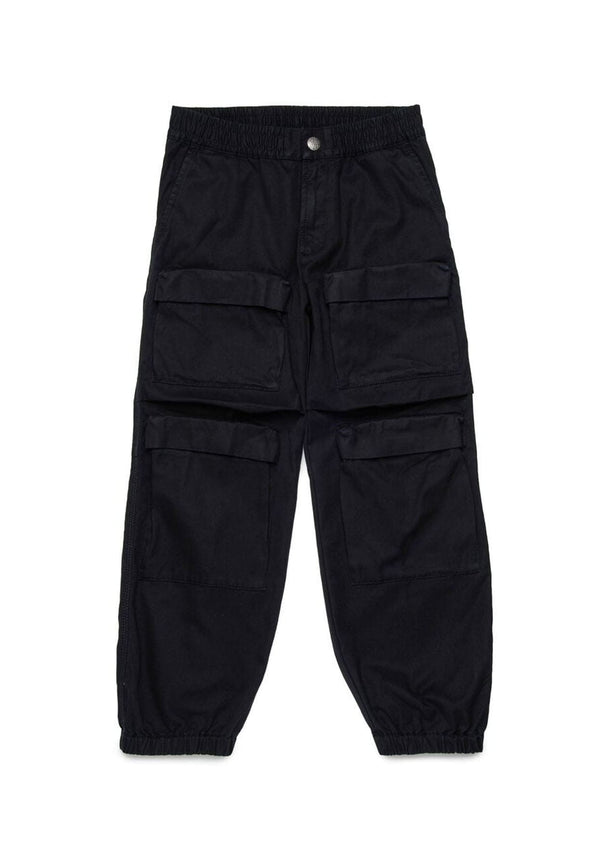 Pantalone bambino Diesel kid nero in cotone