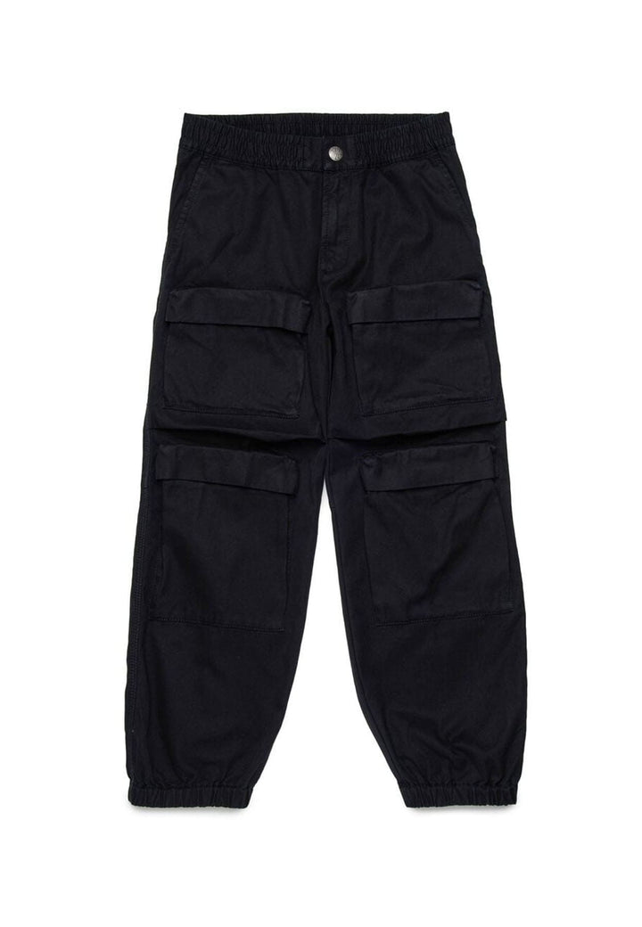 Pantalone bambino Diesel kid nero in cotone
