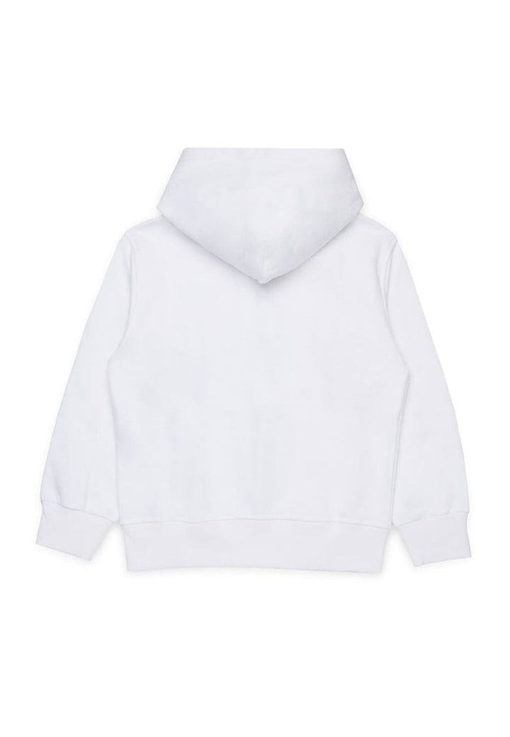 Felpa bambino Diesel kid bianca in cotone